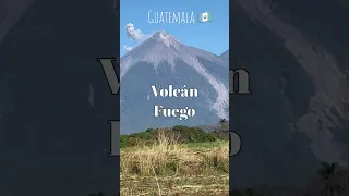 Fuego Volcano 🌋 Eruption. Guatemala 🇬🇹 #guatemala #volcanfuego #гватемала #eruption #shorts