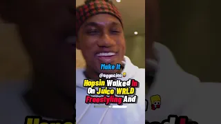 The Time Hopsin Walked In On Juice WRLD Freestyling And Joined In