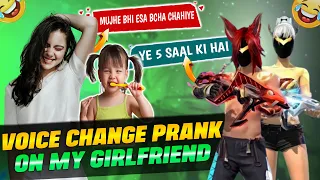 Baby Prank On My Girlfriend 😂 || Prank Gone Wrong Or Successfull?? || Garena Freefire ❤️