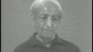 J. Krishnamurti - Saanen 1977 - Public Discussion 3 - Education, meditation and death