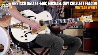 No Talking...Just Tones | Gretsch G6136T-MGC Michael Guy Chislett Signature Falcon | Vintage White