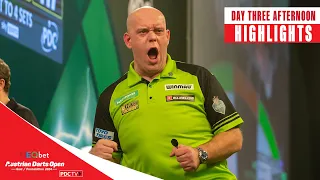 TON-TOPPING AVERAGES GALORE! | Day Three Afternoon Highlights | 2024 Austrian Darts Open