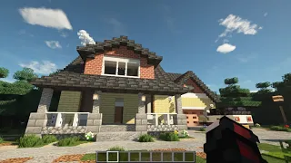 Minecraft RTX Shaders - Modern Villa - RTX3060 Tİ