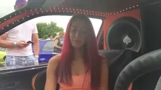 sexy redhead girl hairtrick