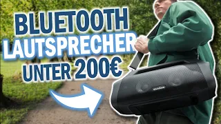 Die besten BLUETOOTH LAUTSPRECHER UNTER 200€ | Top 3 Bluetooth Lautsprecher Vergleich