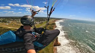 Parapente Mar del Plata acantilados // Skywalk Chili 5 + Supair Delight 4 Sport