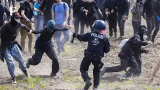 Protesters Attempt To Breach Tesla's German Plant