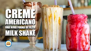 MILK SHAKE! UMA NOVA FORMA DE FAZER A BEBIDA OFICIAL DAS HAMBURGUERIAS | Hambúrguer Perfeito