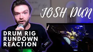 RIG TOUR: TWENTY ONE PILOTS DRUMMER JOSH DUN w/ FATHER JOHN | REACTION