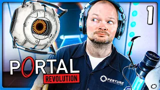 Hired To Think With Portals! - [ PORTAL REVOLUTION | Let's Play ] - Part 1