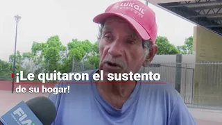 ¡DÉJENLO TRABAJAR! | Funcionarios de León le quitaron su herramienta de trabajo a Don Gregorio