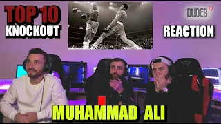 MUHAMMAD ALI | Top 10 KNOCKOUTS  - UNSTOPPABLE LEGEND! | FIRST TIME REACTION