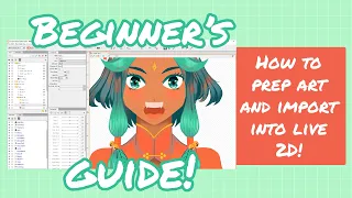 How to Prep Vtuber Art for Live 2D [Live2d for Beginners Part 1]