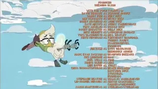 Ducktales season 3 finale/series finale end credits with Gravity Falls end credits music