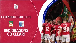 RED DRAGONS GO CLEAR! | Wrexham v Barrow extended highlights