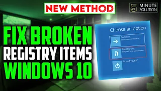 How to fix broken registry items Windows 10 (2024)