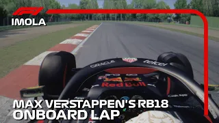 Max Verstappen's RB18 Onboard | Imola 2022 | Pirelli