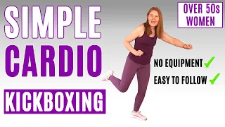 30 Minute CARDIO KICKBOXING Workout For Women Over 50 | FUN Bodyweight EXERCISES | Lively Ladies