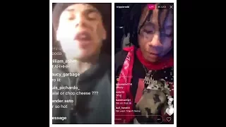 Trippie Redd Says 6IX9INE And Friends Punched Him And 6IX9INE Responds To Trippie Redd!