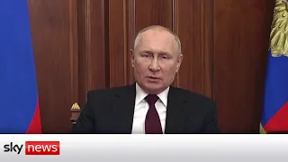 Ukraine Crisis: Putin recognises breakaway Ukrainian regions