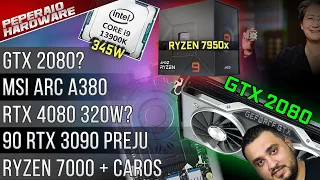 Resumão – Preju Mineração / GTX 2080 / ARC MultiGPU / Mais RYZEN AM4 / 13900K 345W / Placa MSI Intel