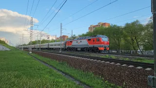 красивый перестук ЭП2К-179 с поездом №298 Москва - Санкт-Петербург
