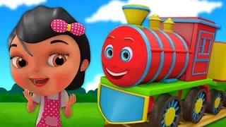 Chuk Chuk Rail Chali | Rhymes in Hindi | Kids Channel India | Hindi Nursery Rhymes | Hindi Bal Geet