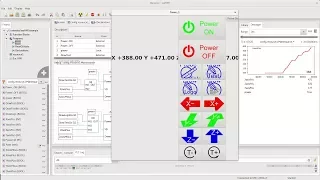 Beremiz, extended wxHMI example. HMI interface for PLC