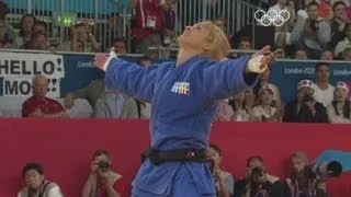 Rosalba Forciniti (ITA) Wins Women's Judo -52kg Bronze - London 2012 Olympics