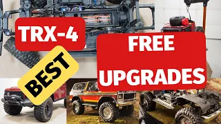 Best FREE Traxxas Trx-4 upgrades