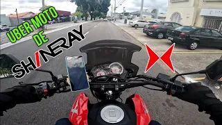 FIZ UBER MOTO DE SHI 175 SHINERAY DA LOCAGORA SERÁ QUE É BOA?