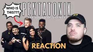 My First Time Reaction To Pentatonix | The Sound Of Silence | Didn't Expect This!