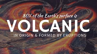 Volcano LAVA & influence of volcanic eruptions on planet Earth