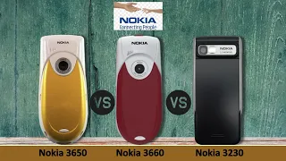 Nokia 3650 Vs Nokia 3660 Vs Nokia 3230