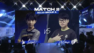 [2022 GSL Season 3] Ro.10 | Группа A | Матч 2: herO (P) vs. Solar (Z)