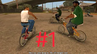 gta san Andreas first mission complete bigsmoke cj #viral #gtasanandreas #videogames