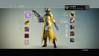 Destiny - My Level 34 Warlock - House of Wolves