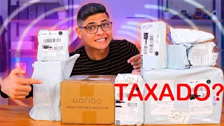 SUPER RECEBIDOS DA CHINA! MUITA COISA TOP, MAS SERÁ QUE FUI TAXADO? Unboxing Banggood