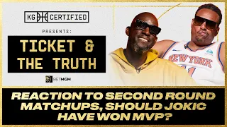 2nd Round Reactions: Knicks Injuries, Wolves or Celtics?, Jokic Rightful MVP? | Ticket & The Truth