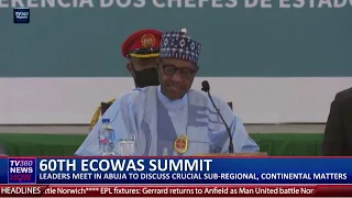 6OTH ECOWAS SUBMIT: Leaders meet in Abuja to discuss crucial sub-regional, continental matters