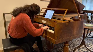 Beethoven Appassionata Third Mvt. On Penelope Crawford’s Conrad Graf Piano!