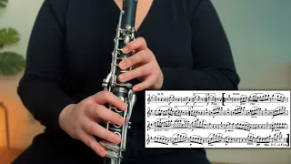 YOLA National 2023 Clarinet Audition for Chamber Orchestra | Beethoven Symphony 8, Mvt 3