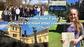 How to win an Oxbridge essay competition | Part 1: My experiences