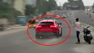 CRAZY Lamborghini Suv Driver | Acceleration | India