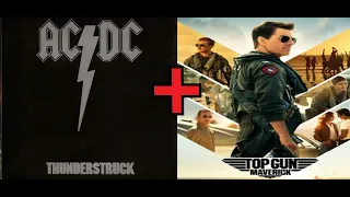 ACDC Thunderstruck | Top Gun Maverick (bombing run scene)