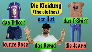 A1- German lesson 66 | Wortschatz | die Kleidung | German Vocabulary to talk about clothes