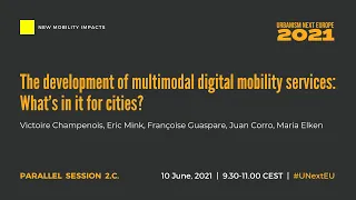 2.C. The development of multimodal digital mobility services