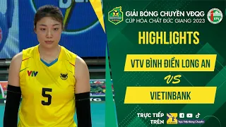 Highlights VTV Bình Điền Long An vs Vietinbank | Rượt đuổi tỉ số hấp dẫn, ngoại binh ra mắt ấn tượng