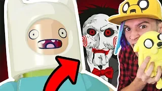 ФИННУ ИЗ ВРЕМЯ ПРИКЮЧЕНИЙ В БОЛЬШОЙ ОПАНОСТИ!!! (ADVENTURE TIME: SAW GAME)