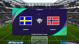 Sweden vs Norway - UEFA Nations League | 05 June 2022 | PES 2021 Gameplay